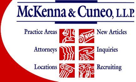 Welcome to McKenna and Cuneo, L.L.P.