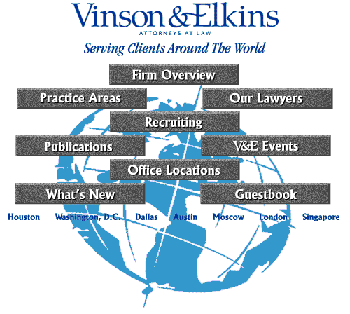 Vinson & Elkins Navigation Map