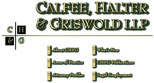 Calfee, Halter & Griswold Home Page