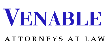 Venable's logo (SM)