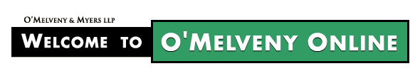Welcome to O'Melveny Online