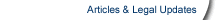 Articles and Legal Updates